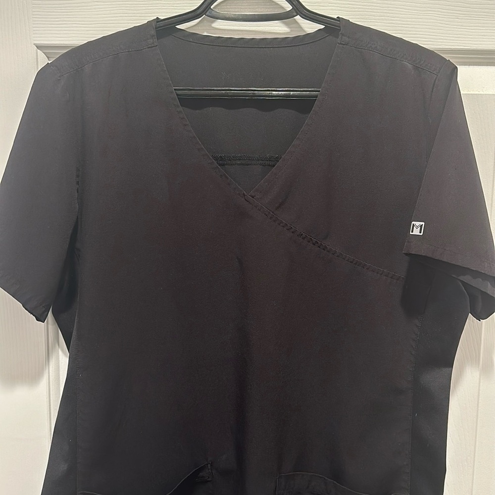Black Scrub Top